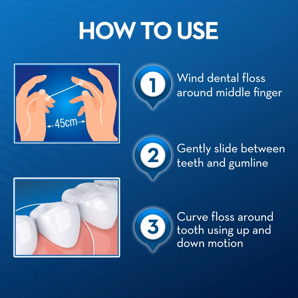 Oral-B Dental Floss Unwaxed 4