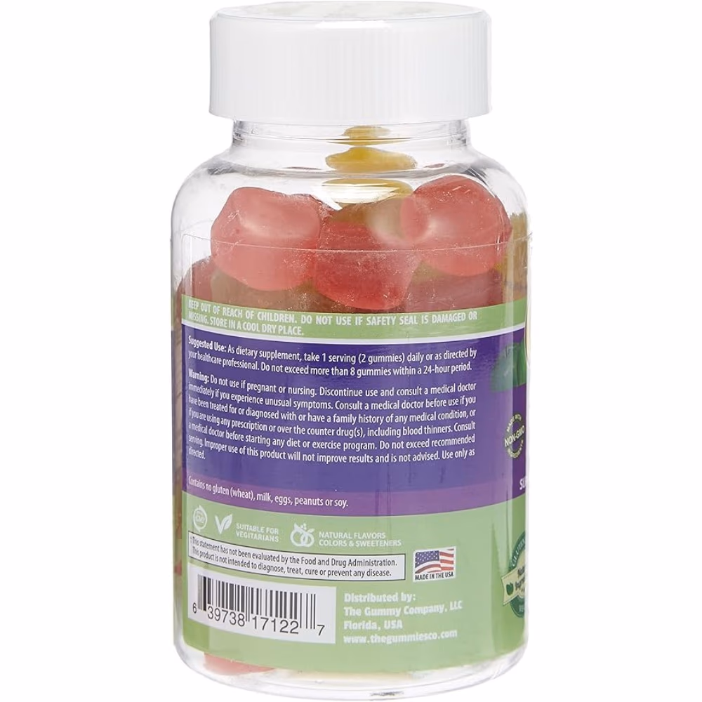 The Gummies Adults Apple Cider Vinegar Apple 60 Gummies 3