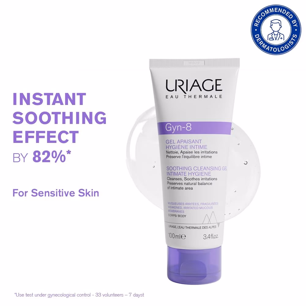Uriage Gyn-8 Soothing Cleansing Gel 100ml 2
