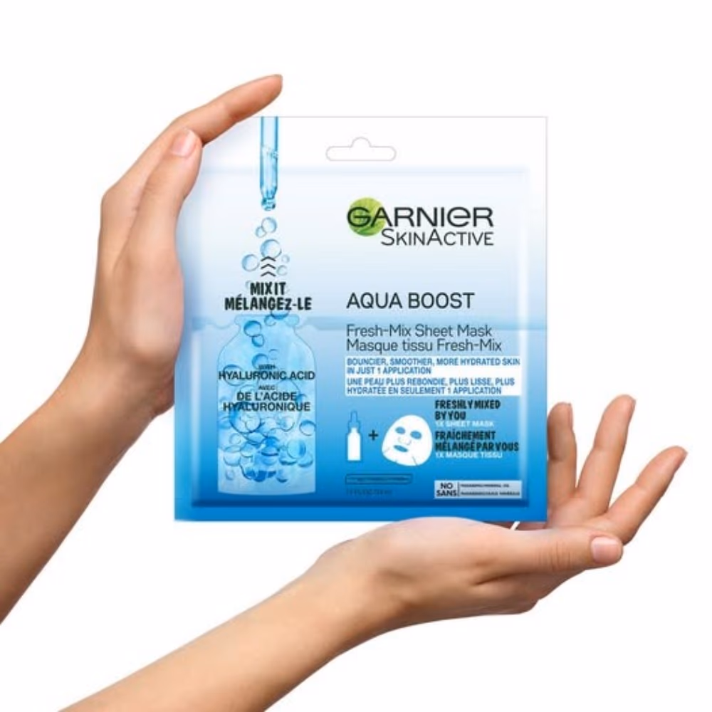 Garnier SkinActive Aqua Boost Hydrating Tissue Mask 33ml 2