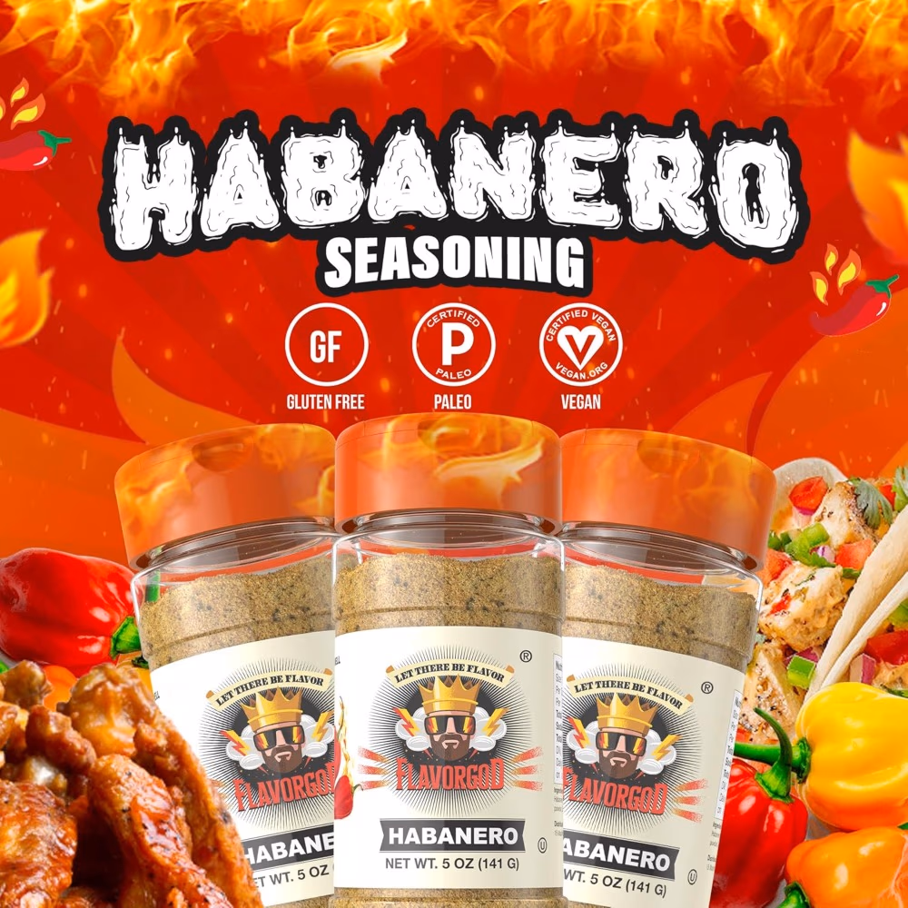 FlavorGod Spice Habanero 102g 4