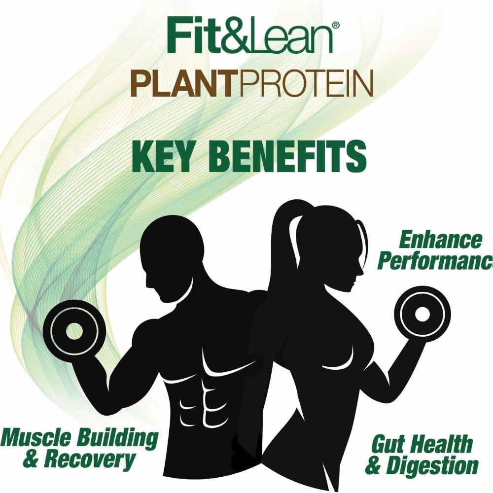 FIT & LEAN PLANT PROTEIN 1.25LB CHOCO FUDGE 3