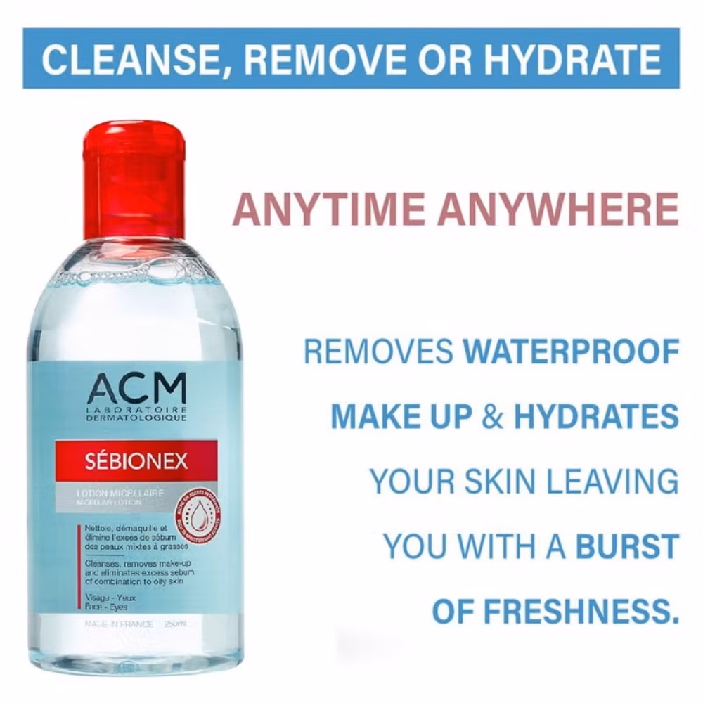 ACM Sebionex Micellar Lotion 250ml 2