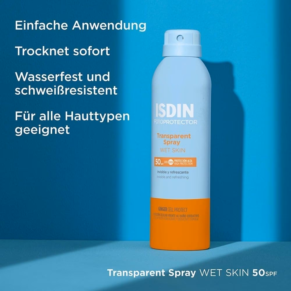  ISDIN FOTOPROTECT TRANSPARENT SPRAY SPF 50 250ML OFFER 1+1 2