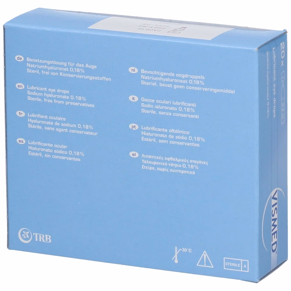  VISMED Lubricant Eye Drops 20x0.3ML 2
