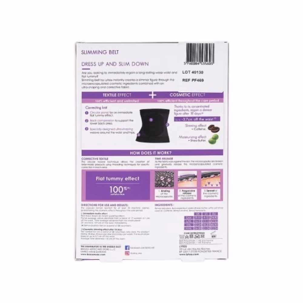 Lytess Slimming Belt XXXL Black 04515 2