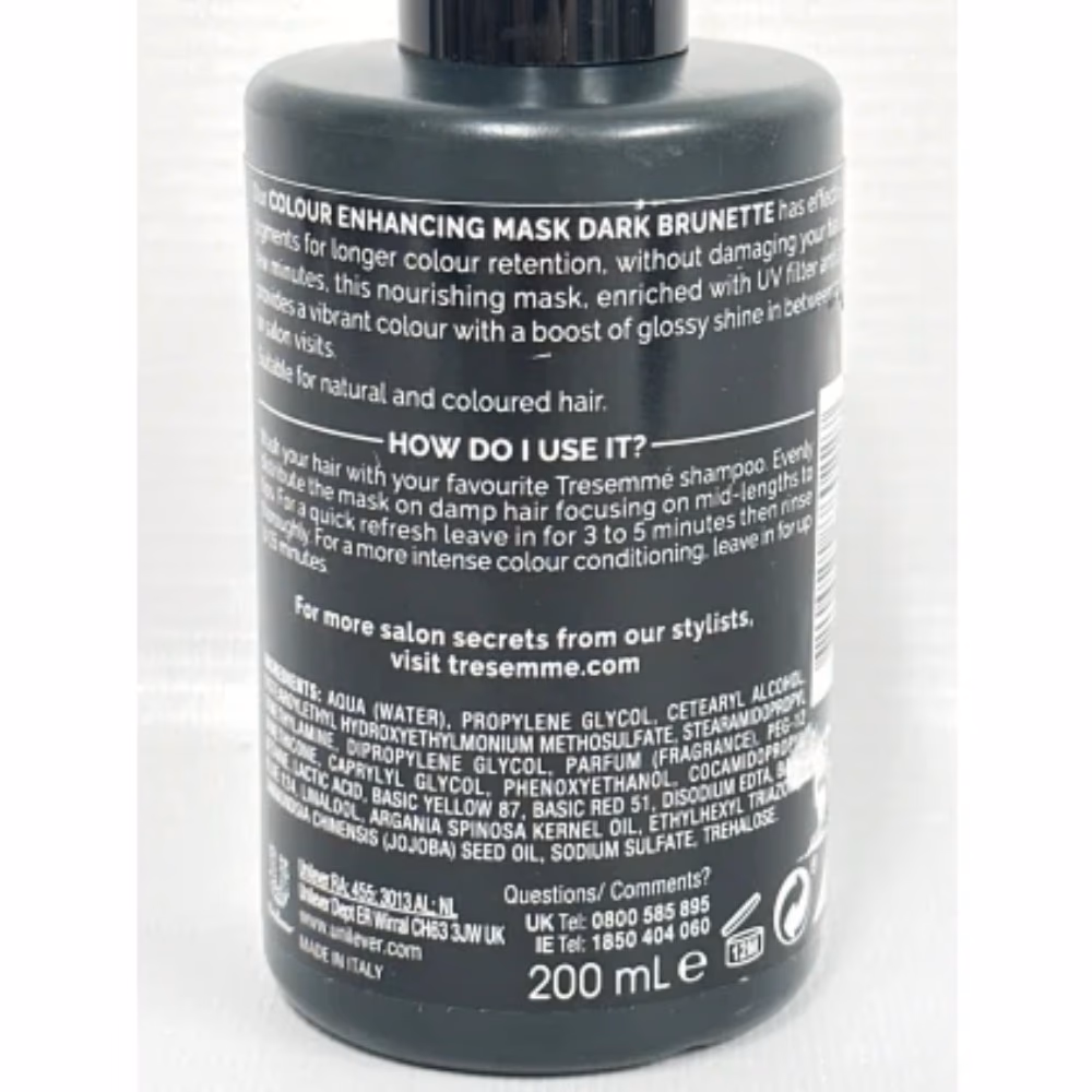 TRESemmé Colour Enhancing Mask Dark Brunette 200ml 2