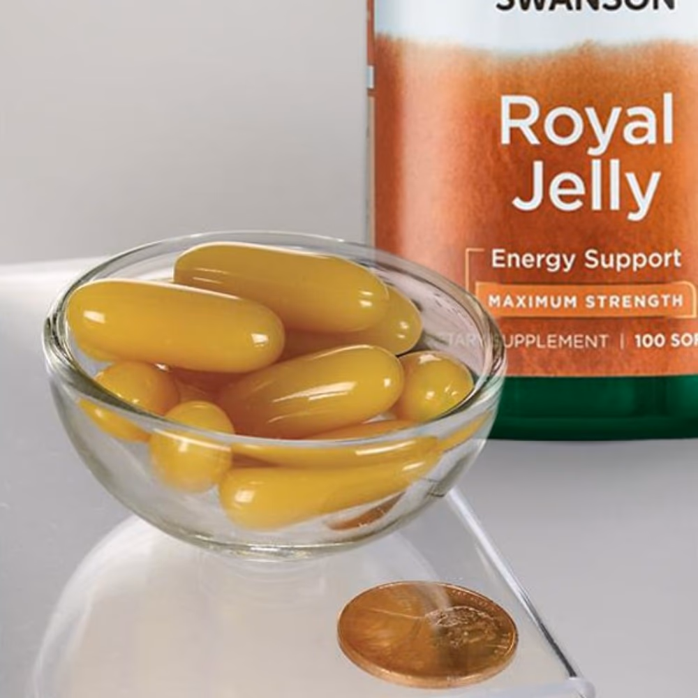 Swanson Royal Jelly 100 Softgels  3