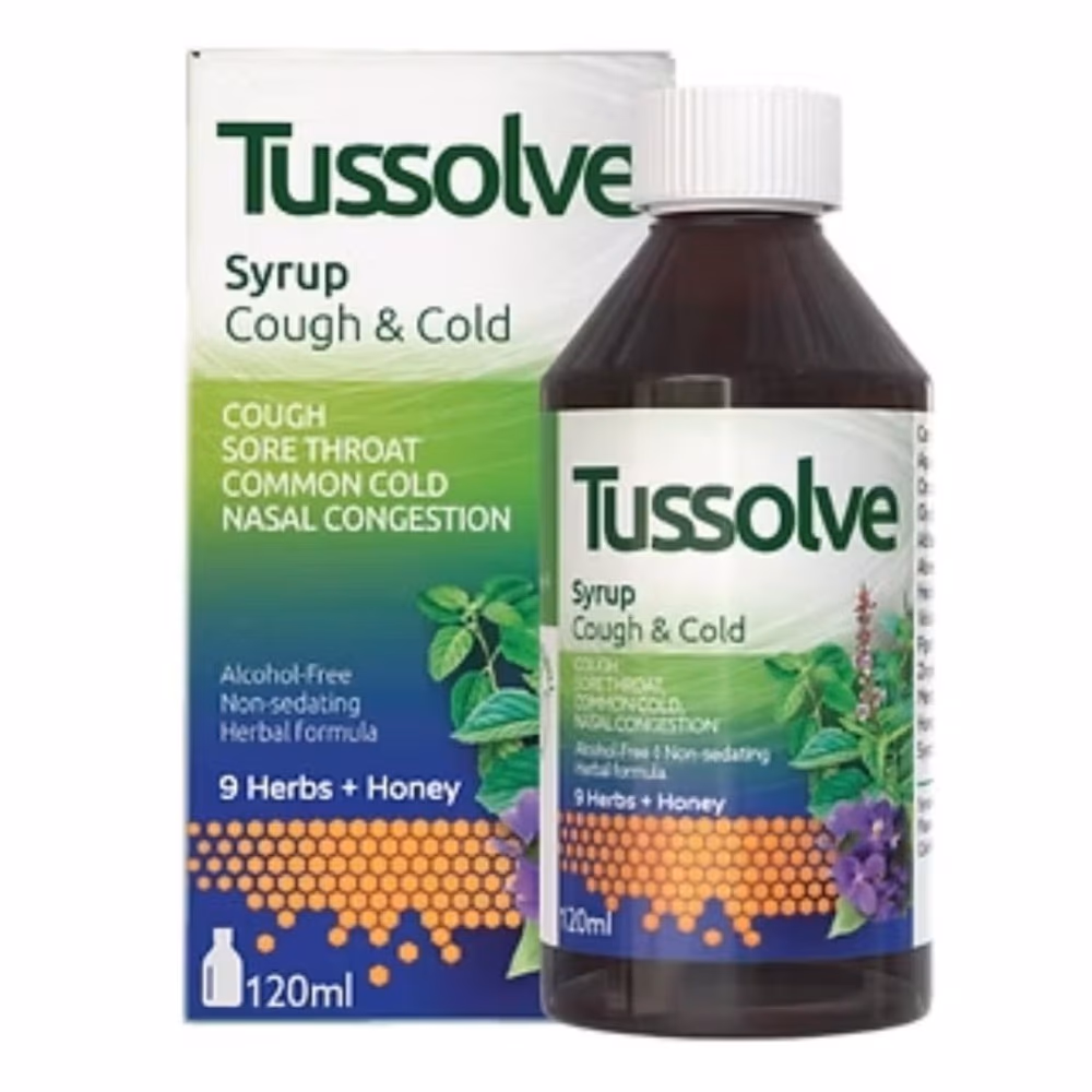 Tussolve Cough & Cold Syrup (120ml) 3