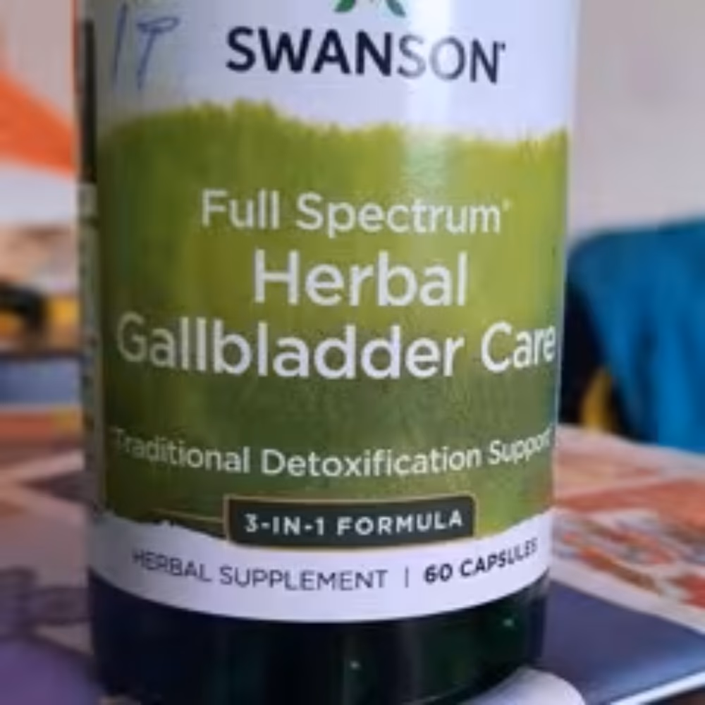 Swanson Full Spectrum Herbal Gallbladder 60 Capsules 2