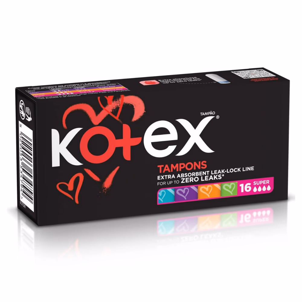 Kotex Tampons Super 16s 2