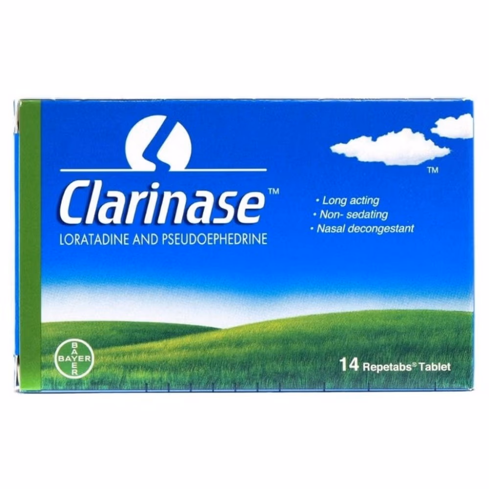 Clarinase Repetabs 14s 4