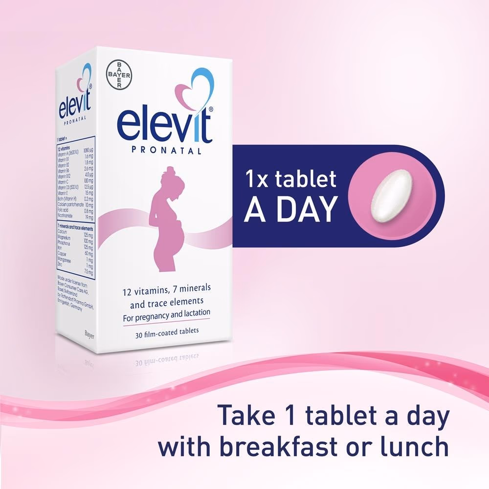 Elevit Pronatal Vitamin 30s 5