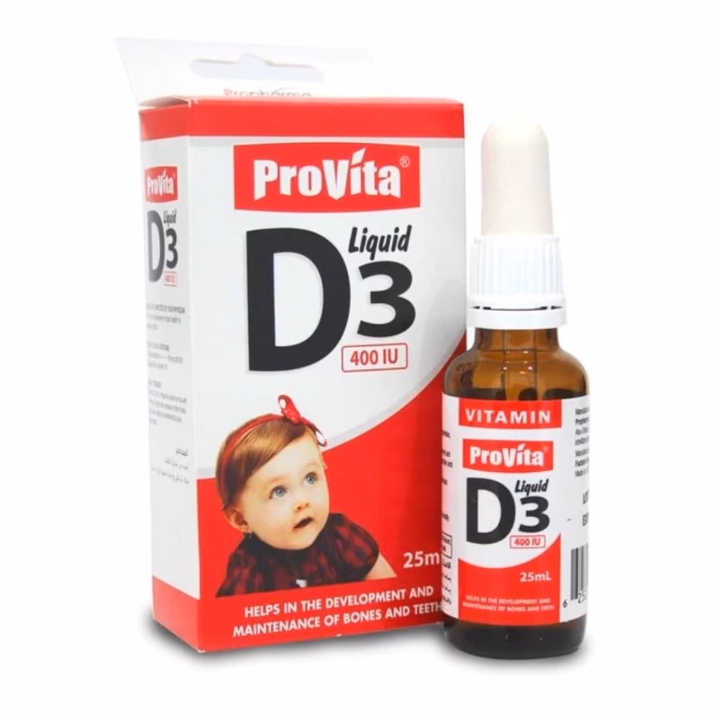Provita D3 400 IU Liquid 25ml 2