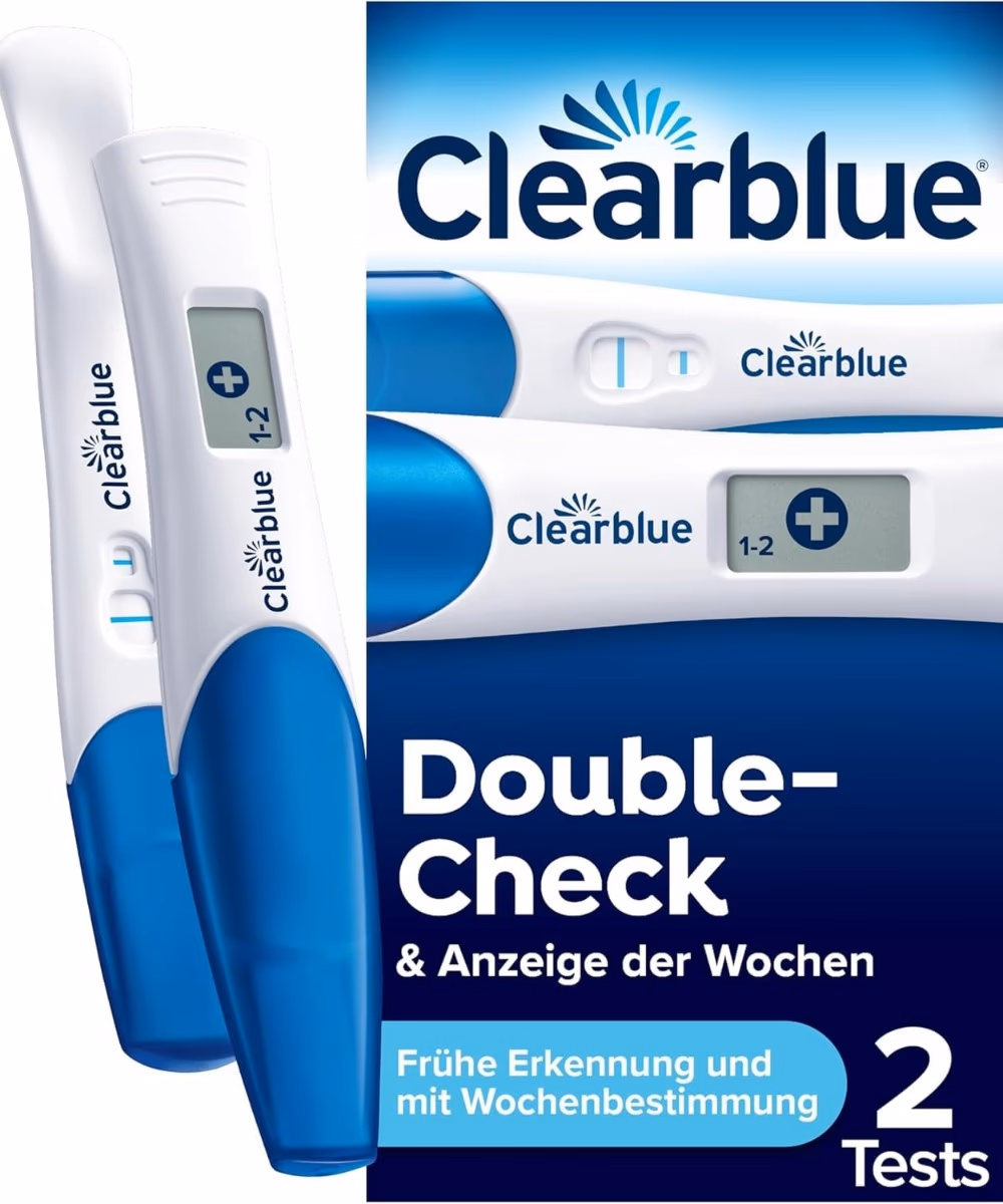 CLEAR BLUE PREGNANCY TEST DOUBLE 2