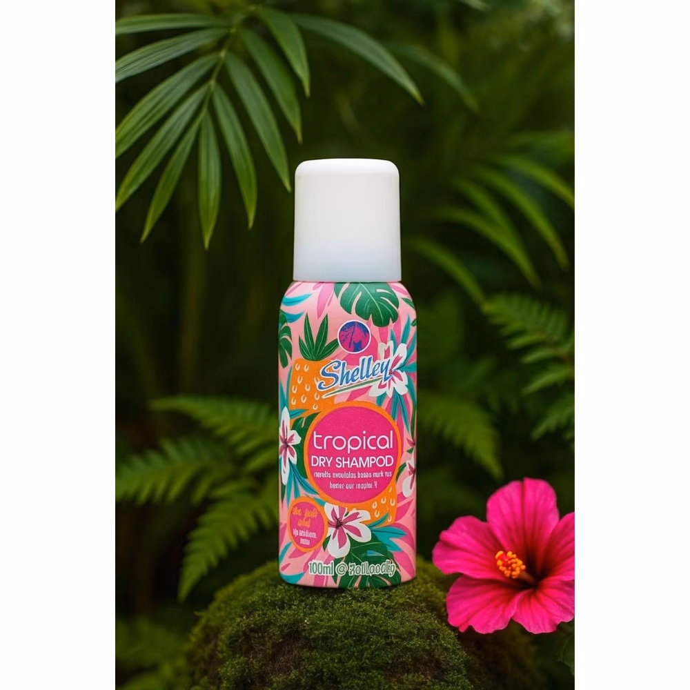 Shelley Tropical Dry Shampoo 100ml 2