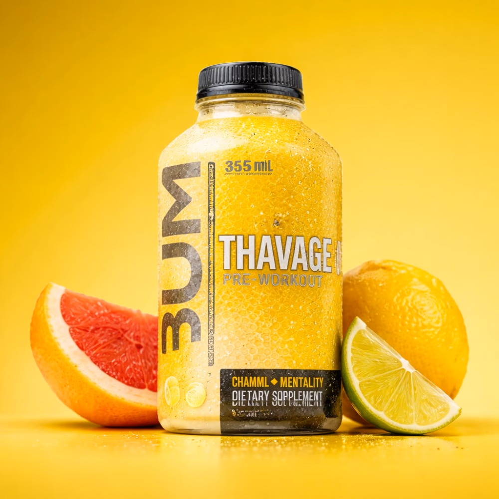 Raw Thavage Pre-Workout Champion Mentality 355ml 3