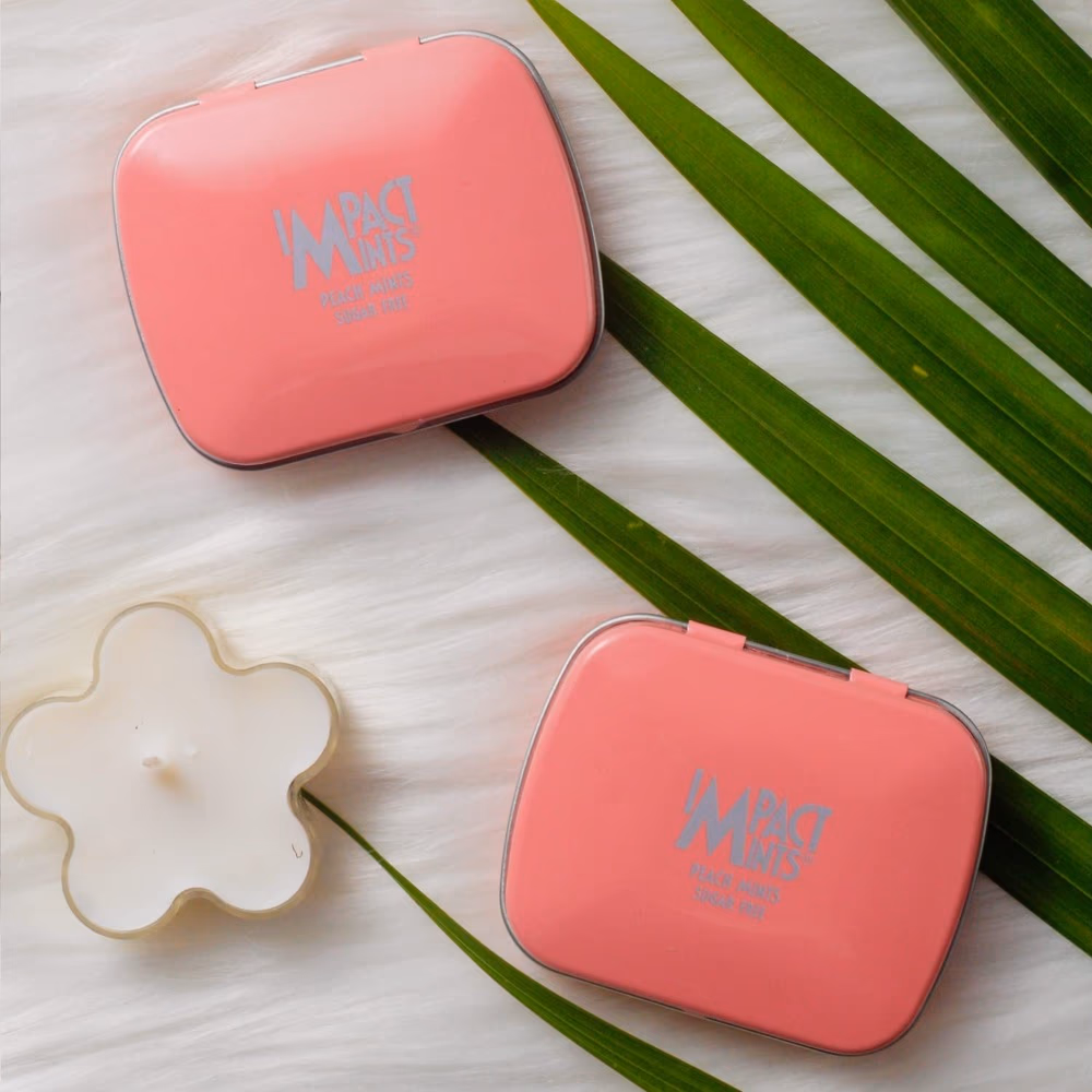 Impact Mints Peach Sugar-Free Mints 14g 2