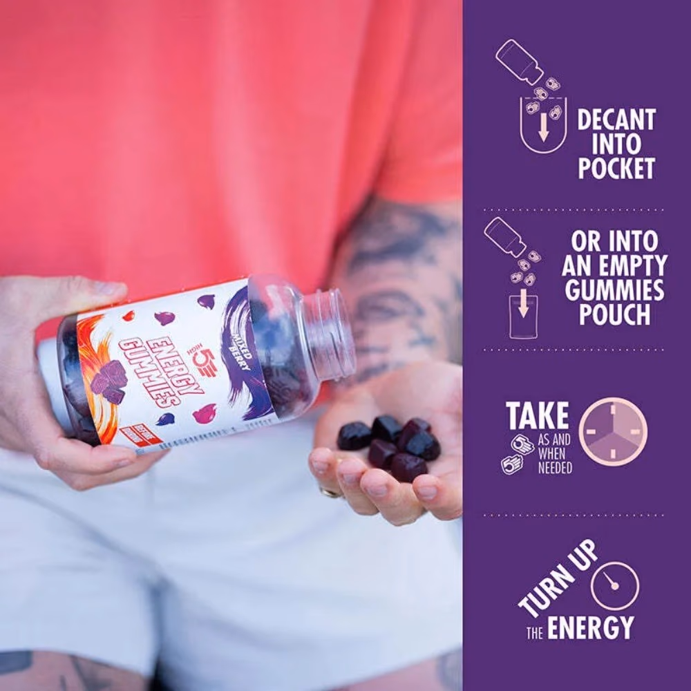 High5 Energy Gummies Mixed Berry 633g 3
