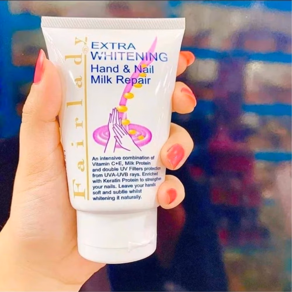 Fairlady Extra Whitening Hand & Nail Milk Repair – 100ml 3