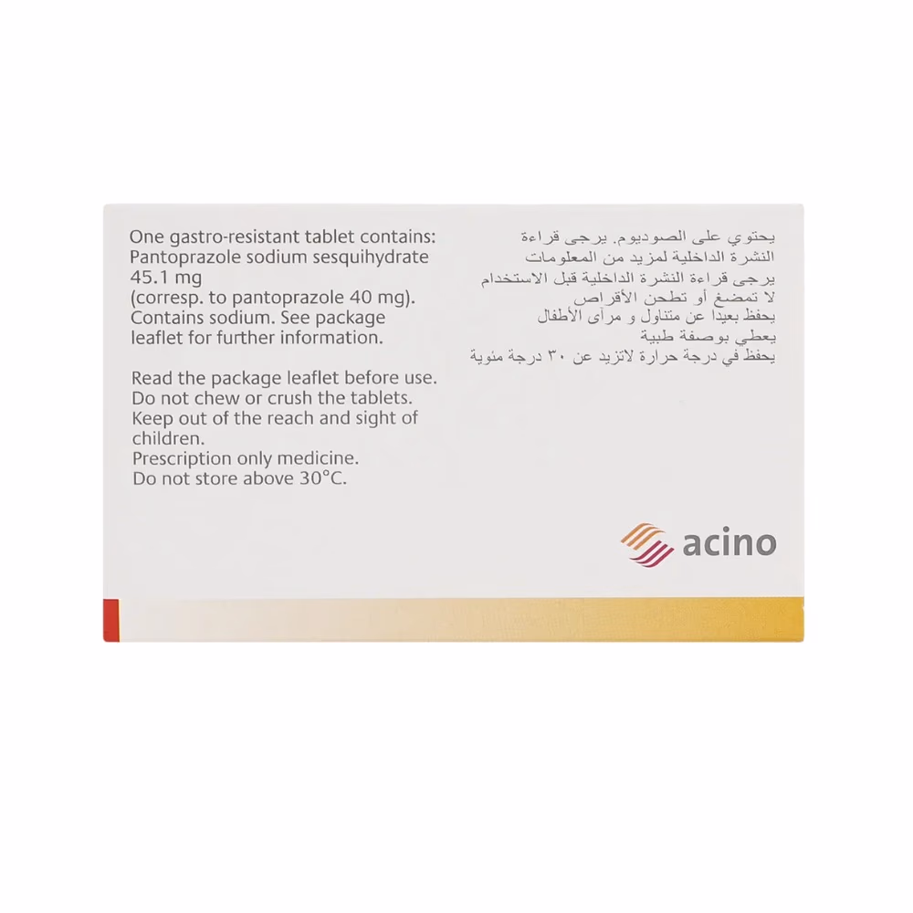 Pantozol 40mg Gastro Resistant Tablet | Pack of 30 2