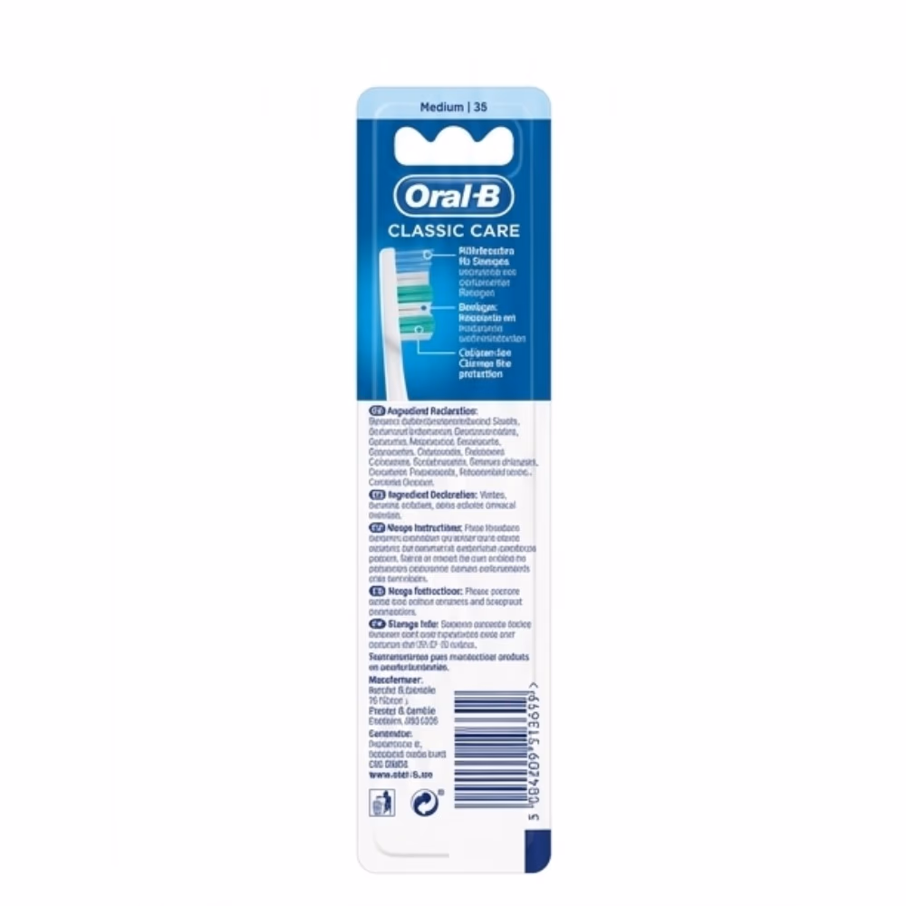 Oral-B Classic Care Medium 35 Toothbrush 1S 2