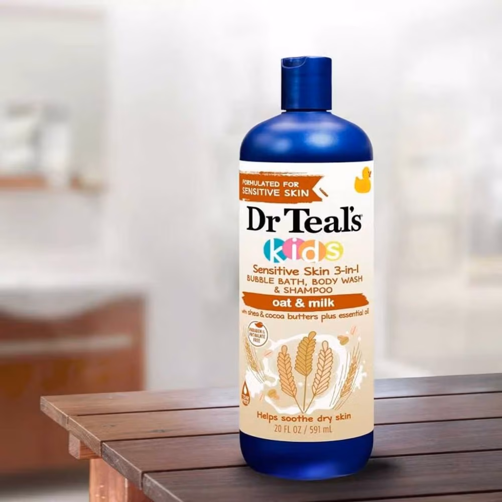 Dr Teal's Kids 3-In-1 Oat & Milk Body Wash Shampoo 591ml 5