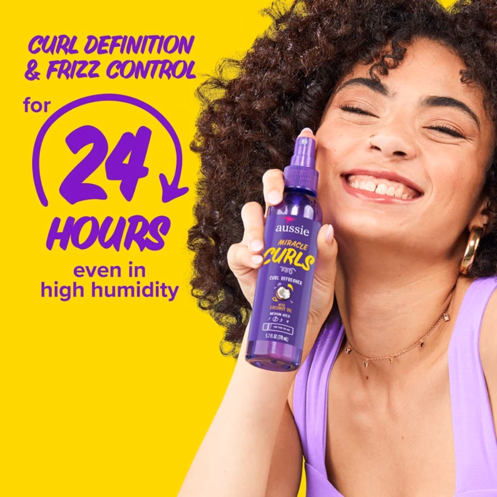 Aussie Miracle Curls Curl Refresher Spray 170Ml 4