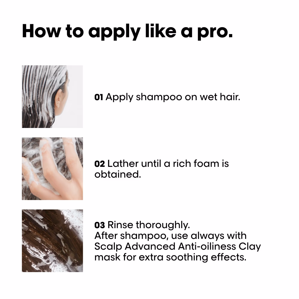 L'Oréal Professionnel Serie Expert Scalp Advanced Anti-Oiliness Shampoo 300ml 4