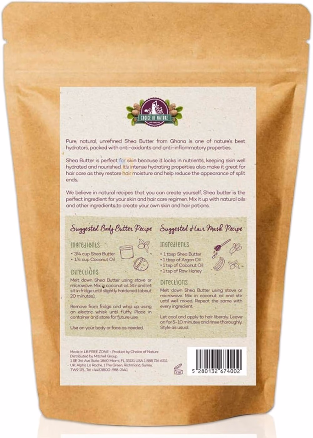 Creme of Nature Unfined Shea Butter Soap 453grams 2