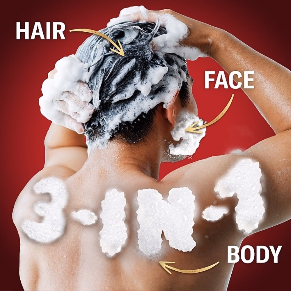 Old Spice Whitewater 3-in-1 Scent Body Wash 250ml 3