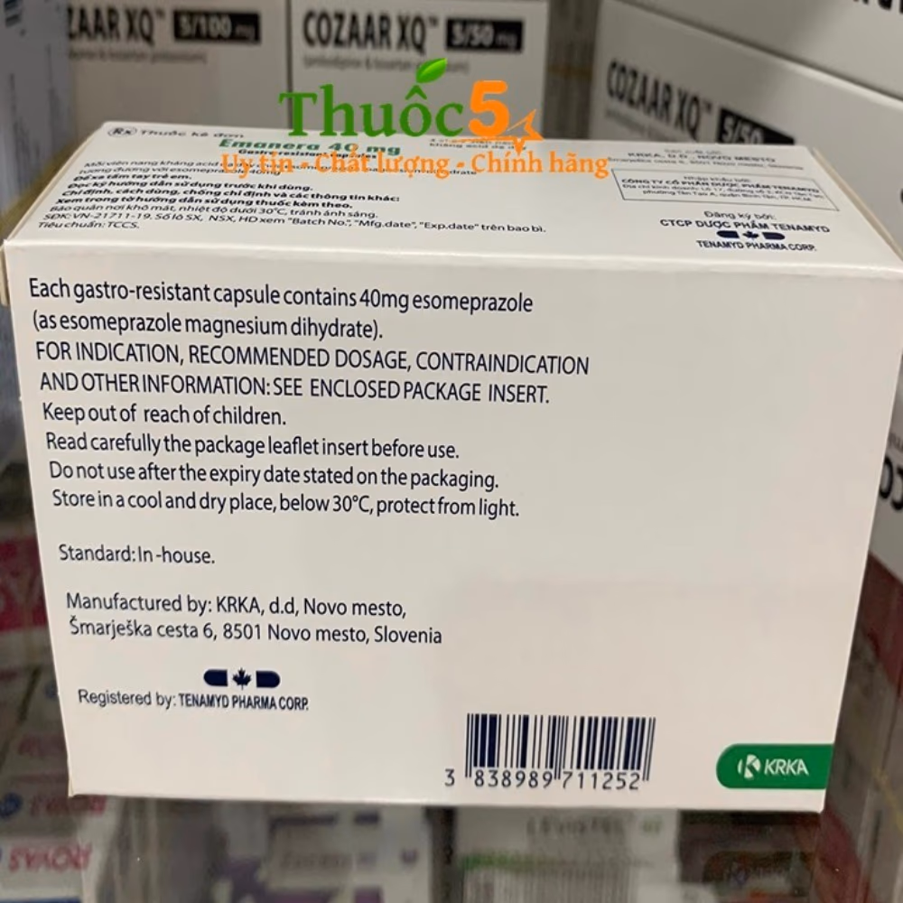 EMANERA 40mg Capsule 28s 4