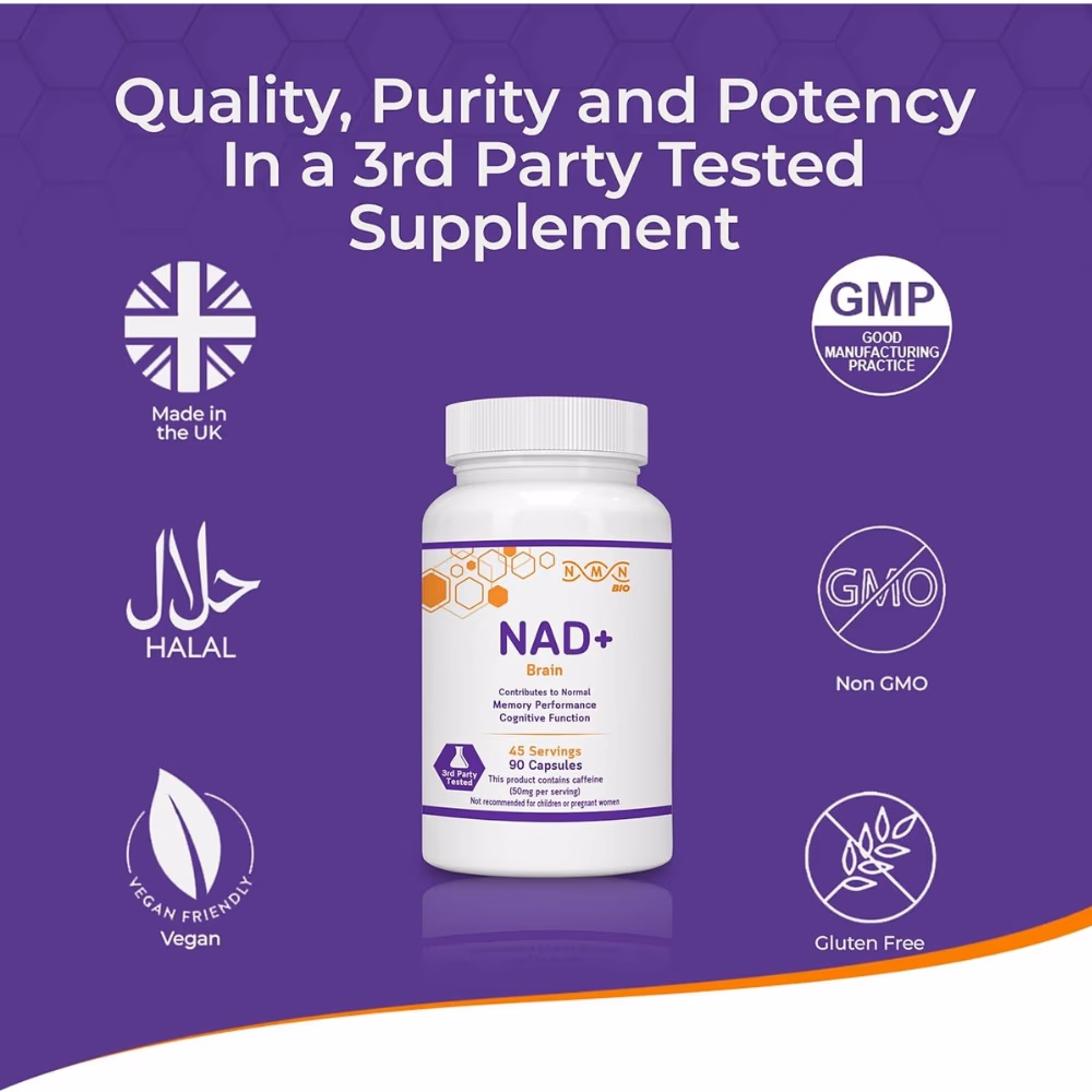 NMN Bio NAD+ Brain 90 Capsules 5