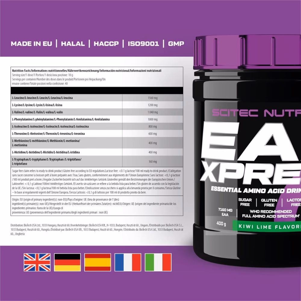 Scitec Nutrition EAA XPRESS Kiwi Lime 400g 2