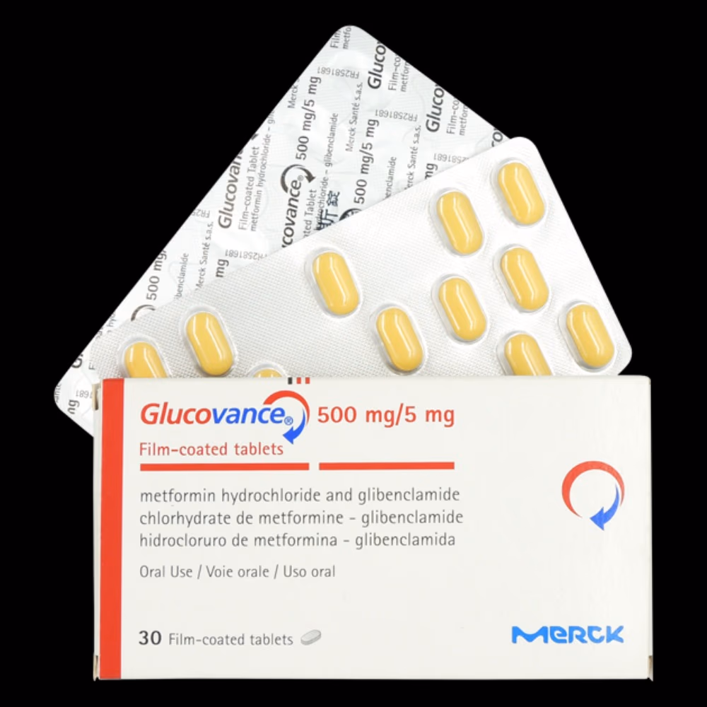 Glucovance 500mg/5mg Tablet | Pack of 30 2