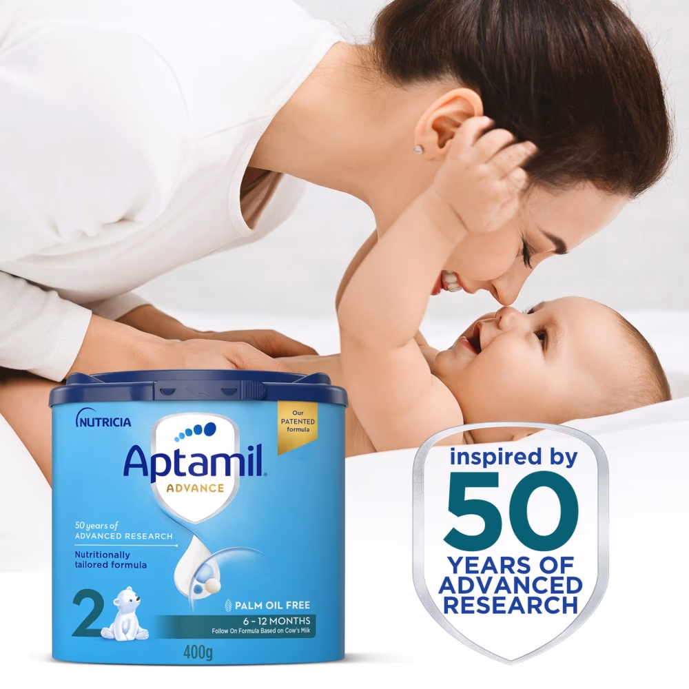 Aptamil Advance Stage 2 Infant Milk Formula 400Gm 2