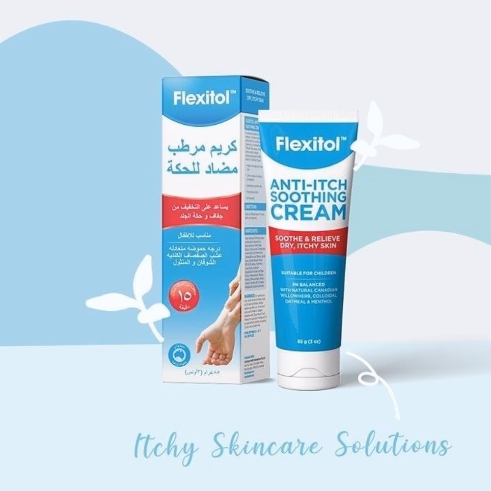Flexitol Anti-Itch Soothing Cream 85g 5