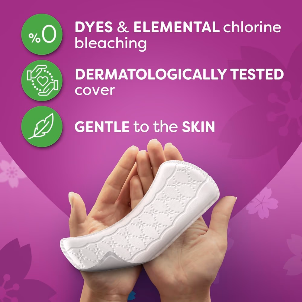 Carefree Plus Large Liners – Unscented, 48 Liners 4
