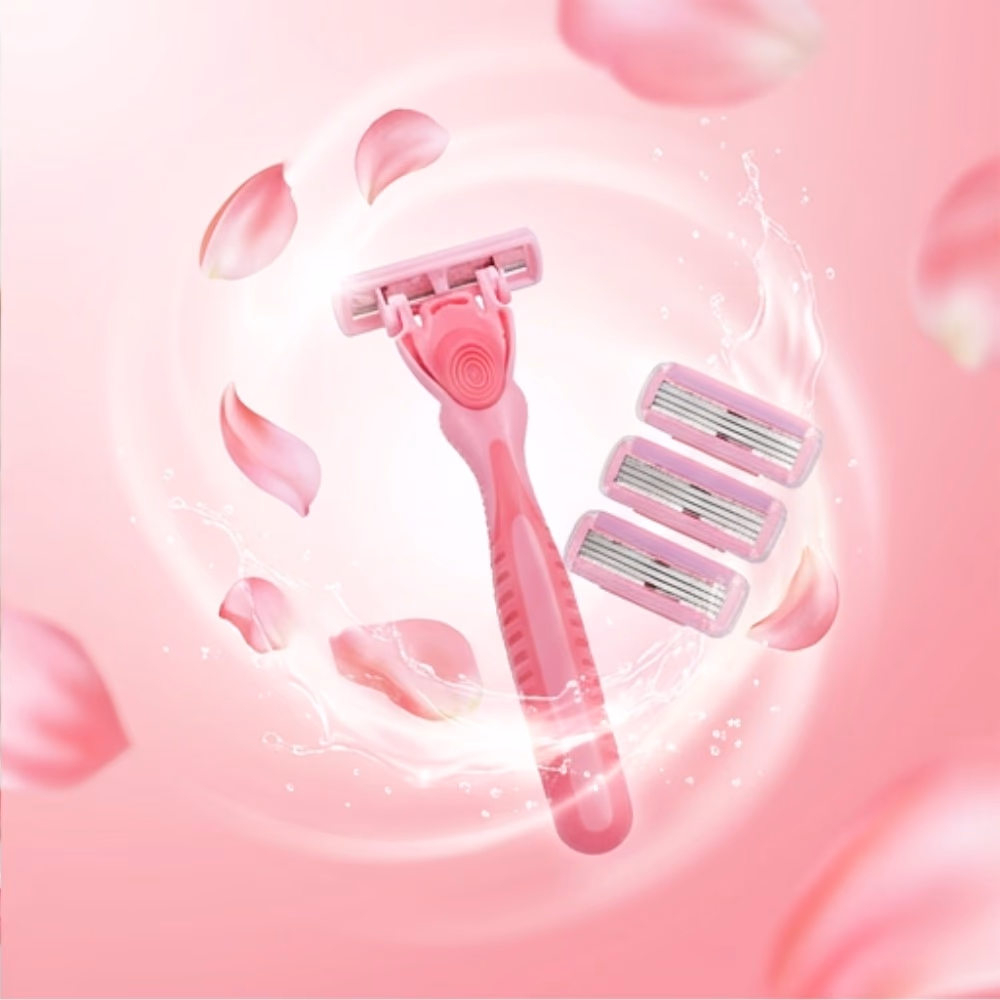 Sence Shaving System + 3 Cartridges | Precision Razor with Extra Blades for Smooth, Comfortable Shaves 2