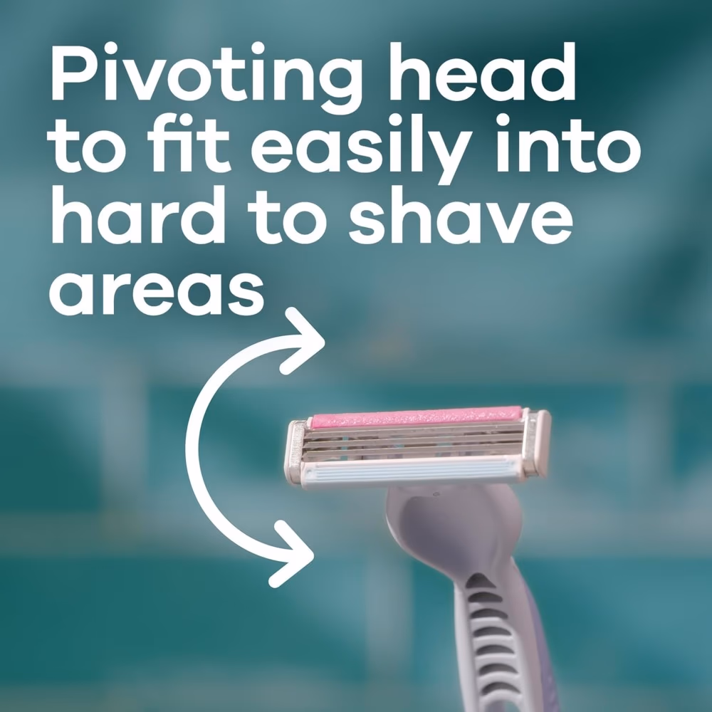 Gillette Venus Simply 3 Colors Disposable Razors – 3 Pack 4
