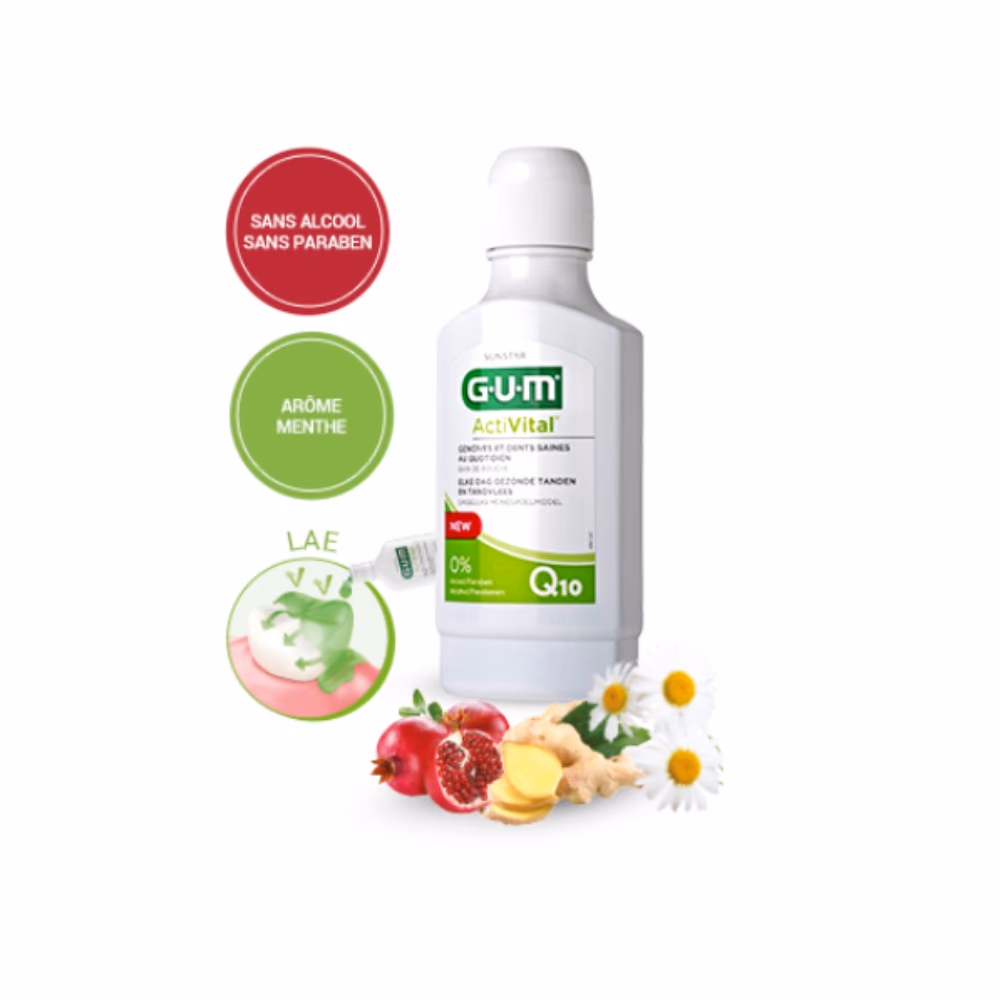 GUM ActiVital MouthWash300ml 5