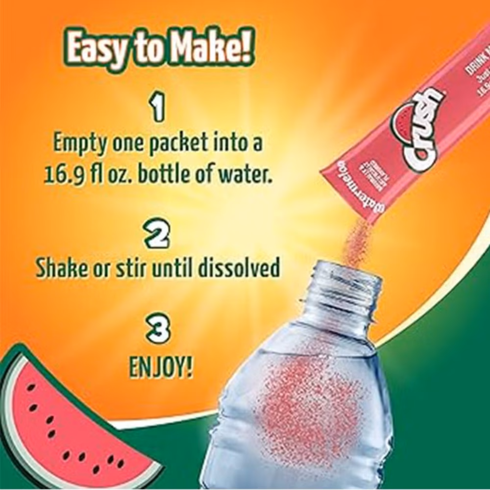Crush Drink Watermelon Sachet 6S 2