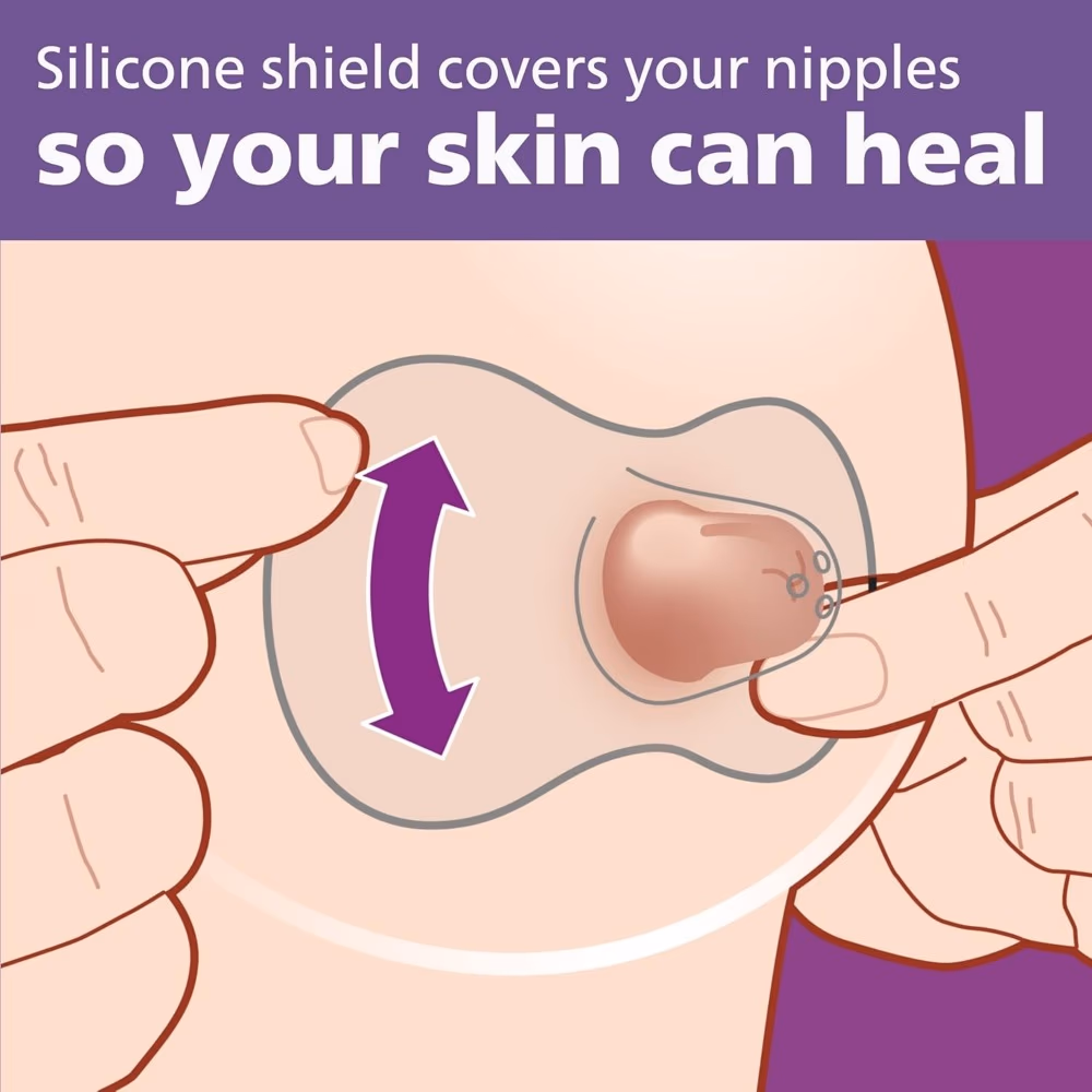 Philips Avent Nipple Shield Medium 2 Pieces 2