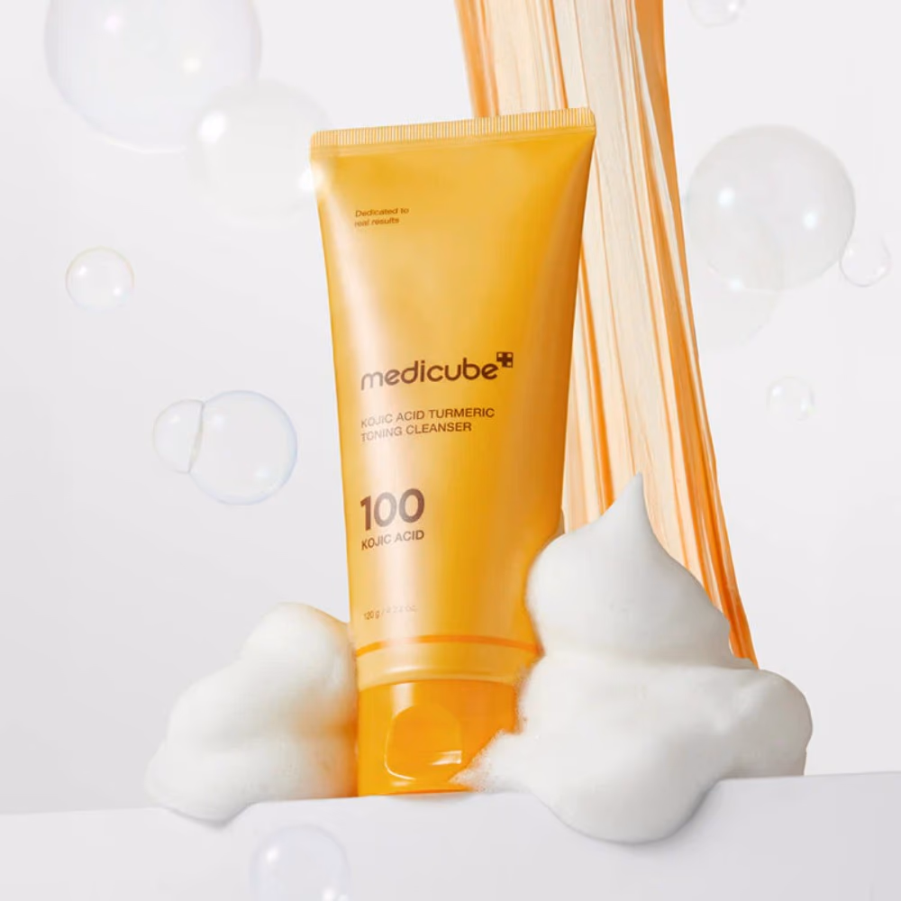 Medicube Kojic Acid Turmeric Toning Cleanser 120g 2
