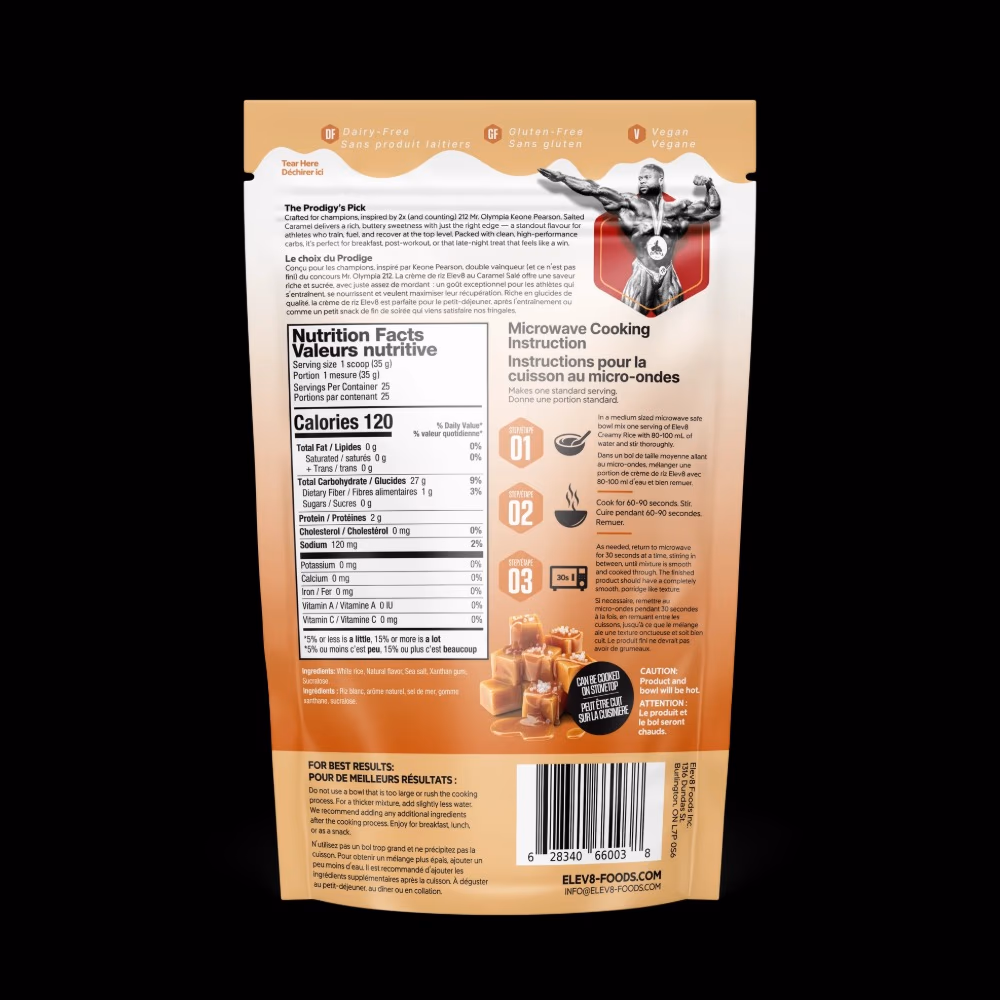 ELEV8 Creamy Rice Salted Caramel 864g 5