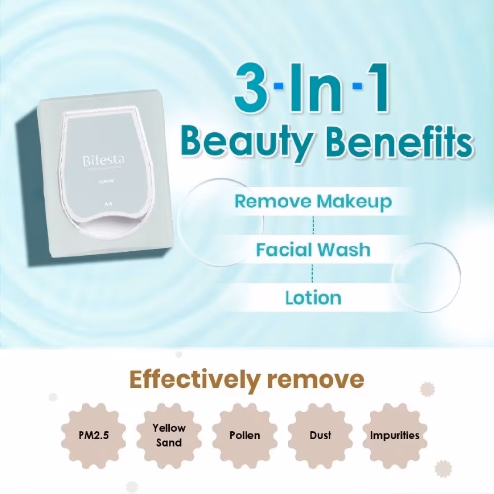 Bifesta Sebum Micellar Cleansing Sheet 46s 3