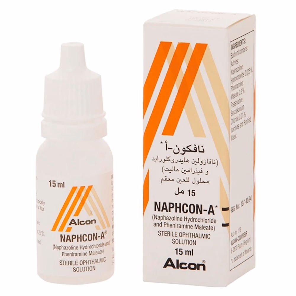 Naphcon-A Eye Drops 15ml 2