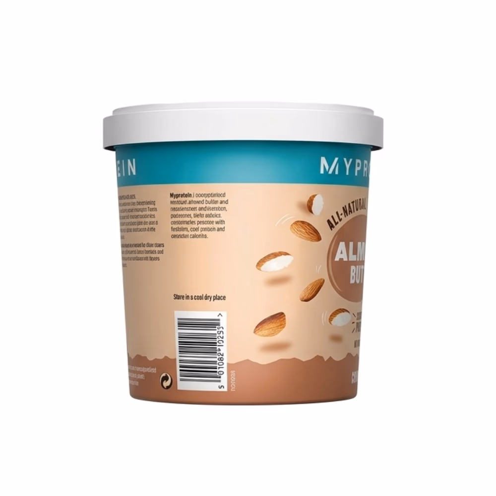 MyProtein All Natural Almond Butter Crunchy 1kg 2