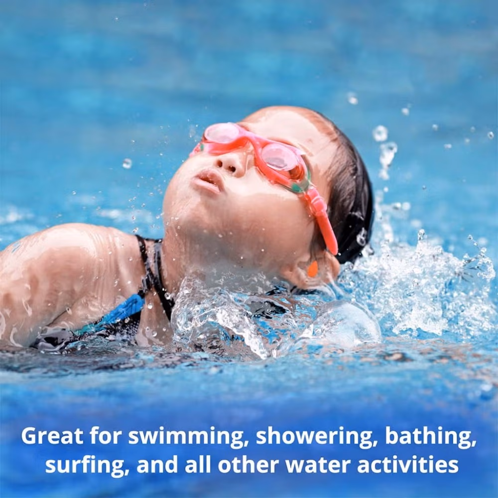 Ezycare Swimmers Ear Plugs for Kids 1 Pair 4