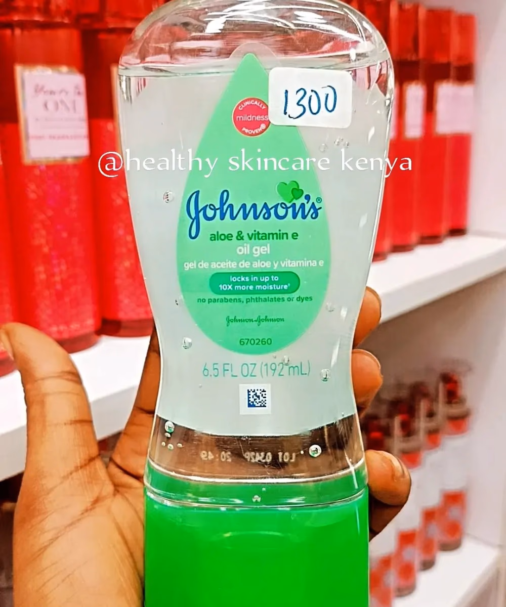 Johnsons Aloe and Vitamin E Oil Gel 192ml 3